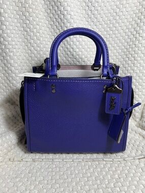 Coach X Disney Purple Rogue 25 Satchel / Shoulder / Crossbody Bag